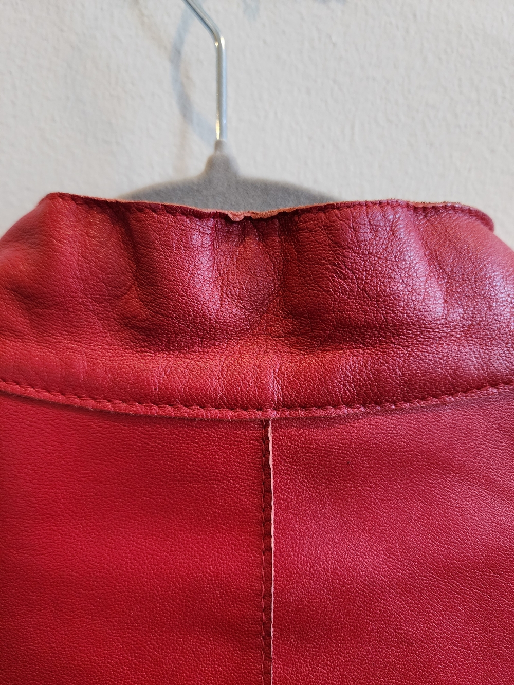 Women’s WILSON LEATHER Red MOTO Jacket PELLE SIZE 2X - Picture 8 of 15